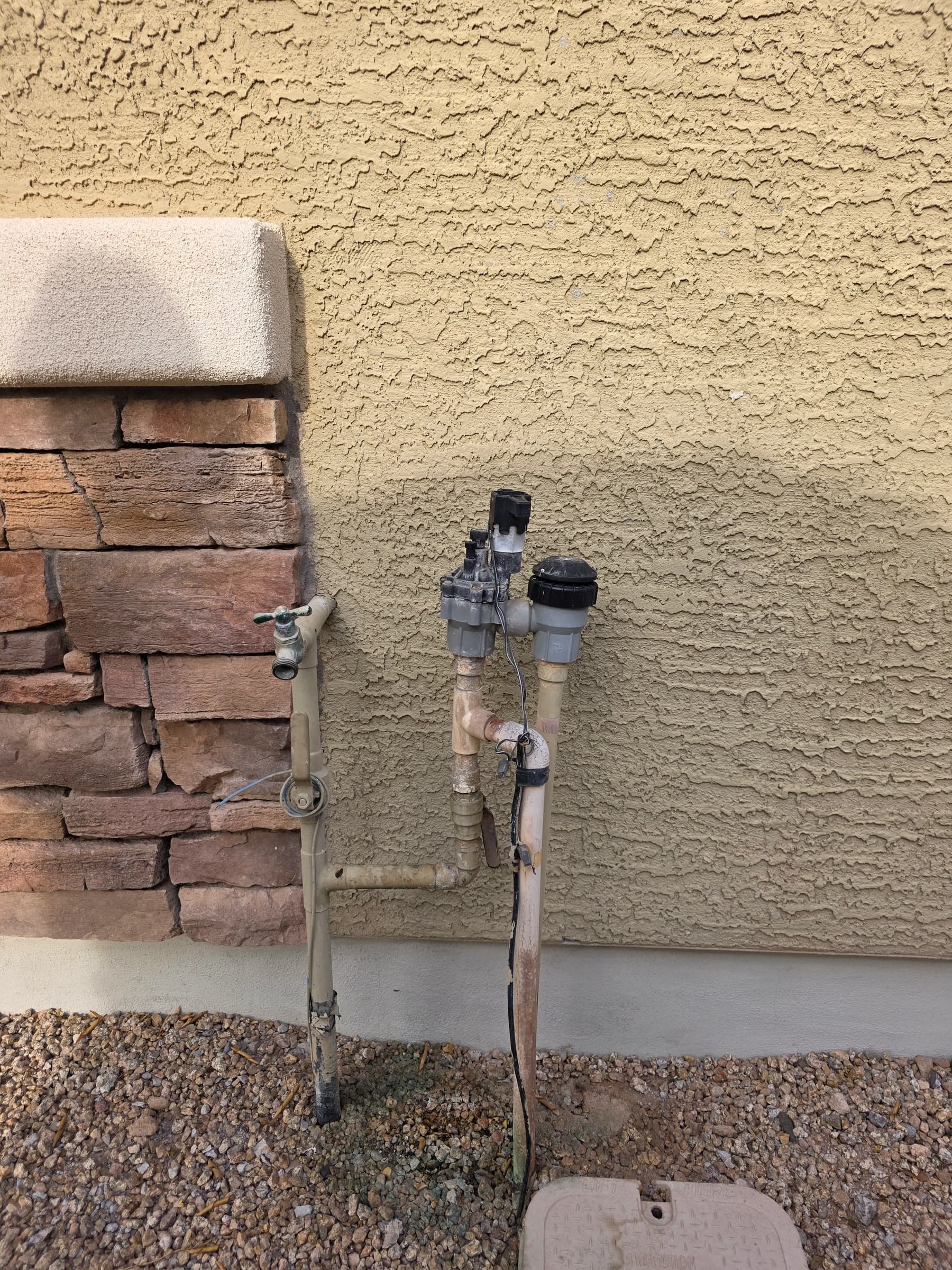 Before: Leaking vacuum breaker replaced — $429.